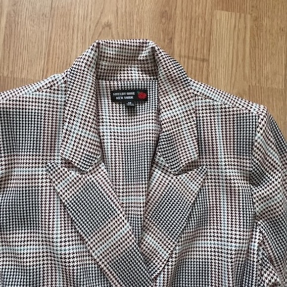 Shelby Rose New York Multi-color 2 Piece Suit Unlined 14 - Picture 5 of 9